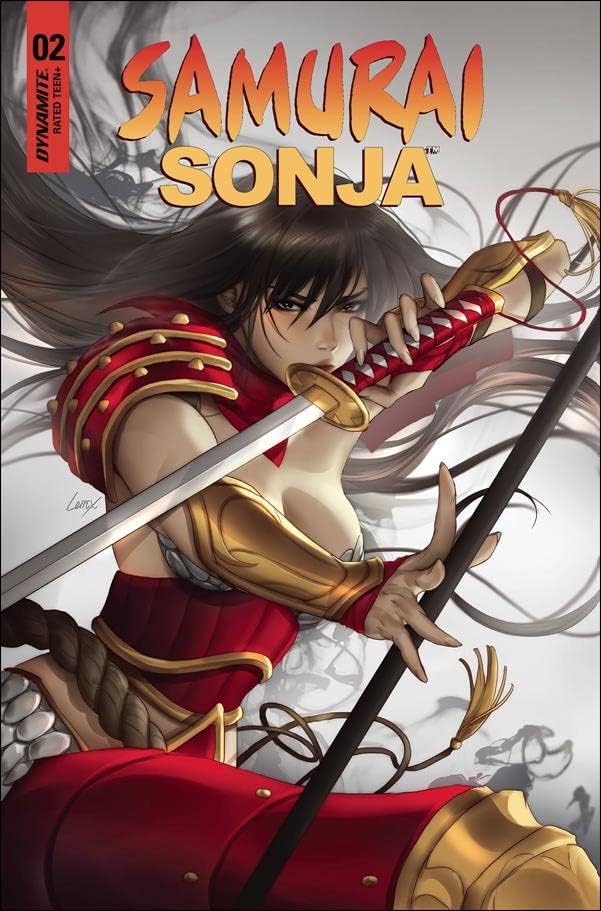 Samuray Sonja 2B VF / NM; Dinamit çizgi roman / Kırmızı Sonja yan ürünü