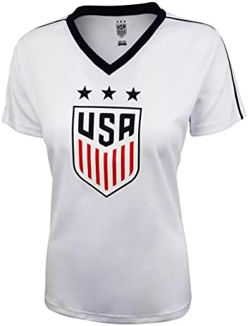 Simge Spor ABD Futbol Federasyonu USWNT Oyun Günü Futbol Forması Beyaz İsim