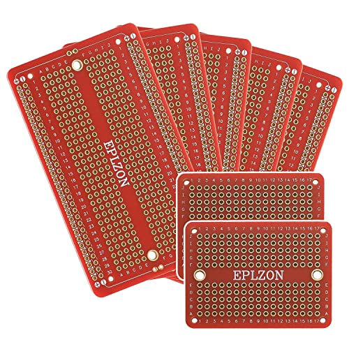 EPLZON Lehimlenebilir Breadboard PCB Kartı DIY Elektronik Projeleri için Altın Kaplama Lehim Breadboard Arduino Lehim