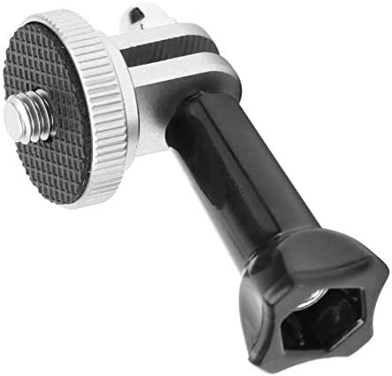 Kamera Braketi Montaj Adaptörü, Alüminyum Alaşımlı Uzatma Kolu Genişletilmiş Tutucu Insta360 BİR XX2 Kamera (Gümüş)