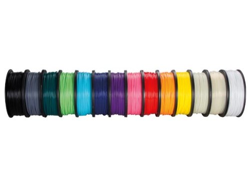 Velleman PLA175R1 PLA Filament 3D Yazıcılar için, 1 Sınıf 12 Sınıf, 14172 Uzunluk, 1/16 Çap, Kırmızı