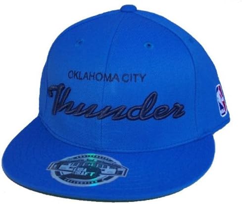 Oklahoma City Thunder Adidas Küçük / Orta Esnek Fit NBA Şapka Kap OKC