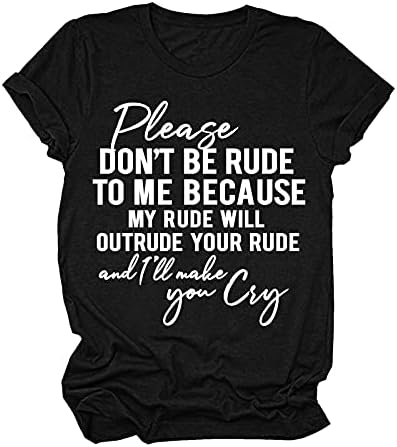 Kadın Komik Söyleyerek Gömlek Mektup Baskı Kısa Kollu Yaz Tee Tops Duygu Tür IDGAFish Bugün T-Shirt