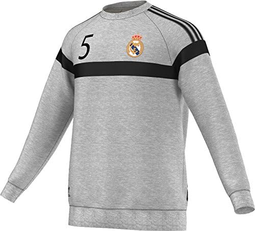 adidas Real Madrid Futbol Bisiklet Yaka Sweatshirt (XS)