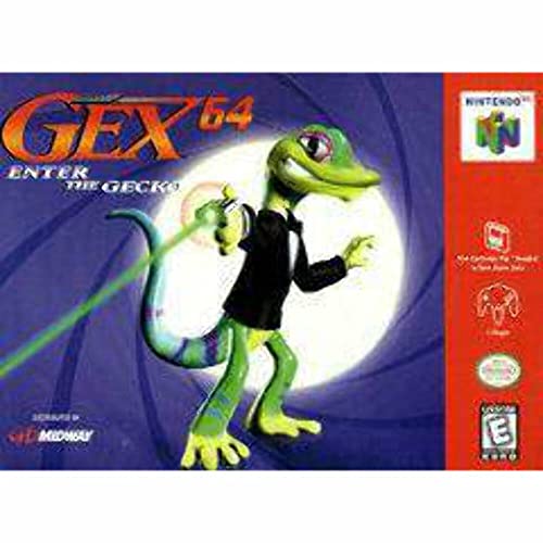 Gex 64: Gecko N64'ü girin