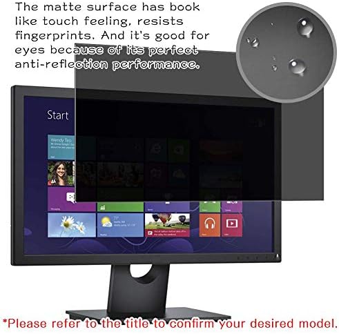 Synvy ekran koruyucu koruyucu ile Uyumlu IRİS OHYAMA PMT-LCD24F-B 23.8 Ekran Monitör Anti Casus Filmi Koruyucuları