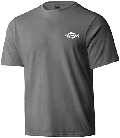 Palmyth erkek Balıkçılık Gömlek Kısa Kollu Güneş Koruma UV UPF 50 + SPF T-Shirt