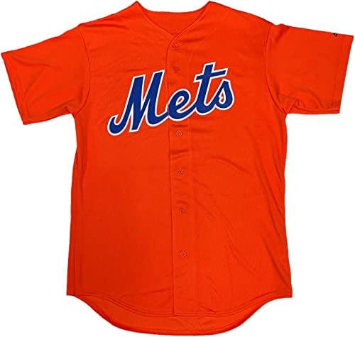 New York Mets erkek Serin Taban Pro Tarzı Çoğaltma Oyun Forması